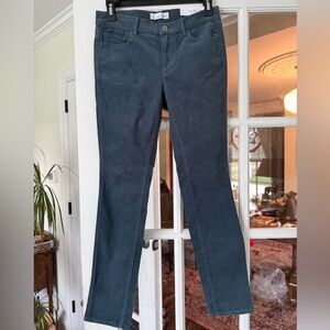 LOFT Dark Blue Skinny Corduroy Pants